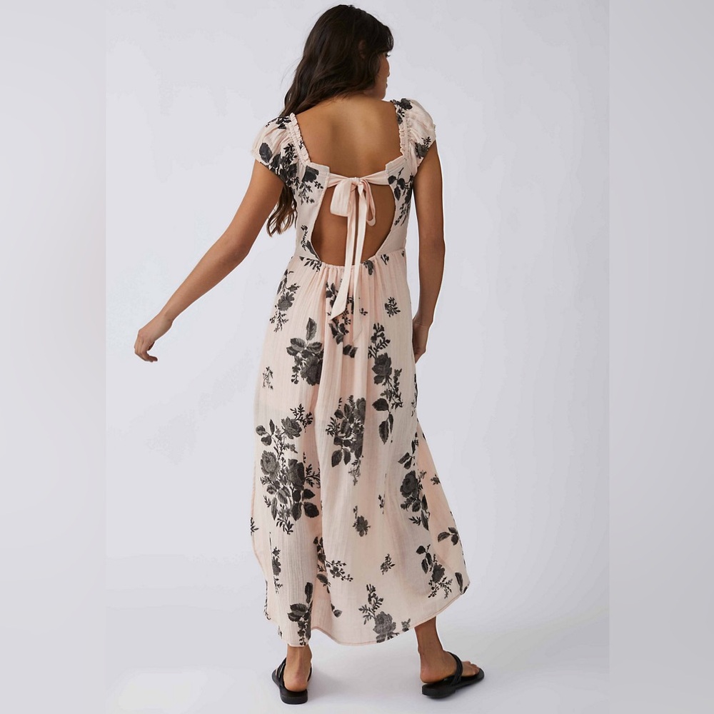 Free People Forget Me Not Maxi Dress Size Large - Picture 2 of 16
